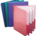 Oxford Poly 8-Pocket Folder - Letter Size - 9.1 x 10.6 x 0.4