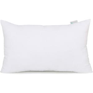 Acanva Decorative Rectangle Throw Pillow Inserts Hypoallergenic Form Stuffer Cushion Sham Filler, 1 Count (Pack of 1), White, 12" x 20"