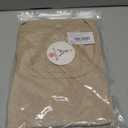 ANRABESS Women Short Sleeve Tops Scoop Neck Ribbed Knit Slim Fitted Basic Tee Shirt Casual Summer Clothes 2026 Spring Outfits (Beige, XL)