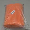 Orange Rectangle Tablecloth Waterproof Stain Resistant Wrinkle Free Table Cloth 210GSM Polyester Wipeable Table Cover for Party, Banquet, Indoor and Outdoor-Rectangular/Oblong, 90 x 132 inch