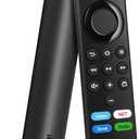 Remote Replacement Voice Control Compatible with All FireSeries, for Fire Smart TV Stick 4K/Lite/4K Max/HD, for Firestick Cube(3rd/2nd Gen), for Insignia,Pioneer Smart TV Green hulu Button