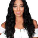 Zury Sis The Dream Synthetic Lace Front Wig - H KANI (1B Off Black)