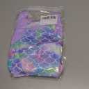 Girls Swimsuit 2 Piece Ruffle Bathing Suit UPF 50+ Tankini Swimsuit Skirt with Lining Size 3-10 (5-6 Years, A1-mermaid-03)