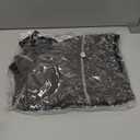 Mile High Life Dog Raincoat, Adjustable Waterproof Pet Rain Jacket, Reflective Hooded Poncho for Small Medium Large Dogs, Lightweight Breathable Pet Rain Coat (Dark Gray,XL Chest 31"-37")