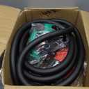 AIGMISON Diesel Transfer Pump 12V 260W Fuel Transfer Pump with Auto Shut-off Nozzle Hoses,Self Priming Fuel Transfer Extractor Pump Kit With Copper Motor and Low Noise