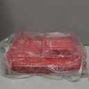 Kitsure Dish Drying Rack for Kitchen Counter, Stainless Steel Sink Organization and Storage Essentials with Cutlery Holder, Home and Appartment Decor, 12''W x 15.5''L, Red