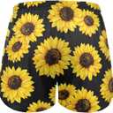 Women Pajama Shorts Lounge Bottom Leopard Print Cheetah Sleepwear Drawstring Pj Bottoms Jogging Yoga Sweat Shorts (L)