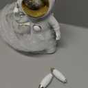 SEINHIJO Astronaut Statue Sculpture Modern Decor Arts Home Gifts Figurine Polyresin 12.2inch