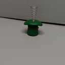 Queekay 4 Inches St Patrick's Day Hat Miniature Tree Topper Green Irish Lucky Shamrock Ornaments Mini Tree Topper Decorations for Holiday Party Supplies Gift