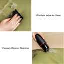 FUNNYFUZZY Dog Car Seat for Small Dogs, Waterproof Dog Booster Car Seats, Faux Leather Pet Vehicle Seat Travel Bed with Thick Cushion, Carseat for Dogs, Orange Green