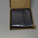Amazon Basics Standard Pillowcases Set of 2 - Lightweight, Super Soft Easy Care Microfiber, Black, 30" L x 20" W, Pillows Not Included