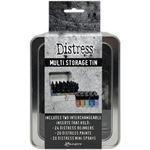Ranger Tim Holtz Distress Multi Storage Tin - Holds 20 Flip Top Paints