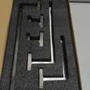 5 Piece Bathroom Hardware Set Brushed Nickel, SUS304 Stainless Steel Towel Bar Set, Modern Square Accessories with 16 Inch Rack Toilet Paper Holder Robe Hooks (Brushed Nickel)