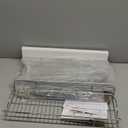 OCG 2 Tier Pull Out Cabinet Organizer (9.5" W x 21" D), Pull Out Drawers for Kitchen Cabinets, Pull Out Shelves for Base Cabinet Organization in Kitchen Bathroom Pantry, Chrome Finish