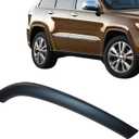 SecosAutoparts Passenger Side Rear Right Door Wheel Molding Trim 1MP36RXFAE Fit for Jeep Grand Cherokee 2011-2021 Replace CH1791102 Wheel Arch Trim