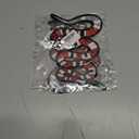 2 x Sequin Snake Iron on Embroidery Applique Patches for Clothing Jean Jacket Decoration