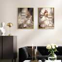 upsimples 18x24 Picture Frame Gold 3 Pack, Scratch-Proof Poster Frames 18 x 24 for Photo Gallery - Slide-In Strips, Horizontal or Vertical Wall Mounting