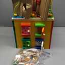Battat - Activity Cube With Farm Theme - Educational Wooden Toys For Toddlers And Kids - 1 Year +, Red