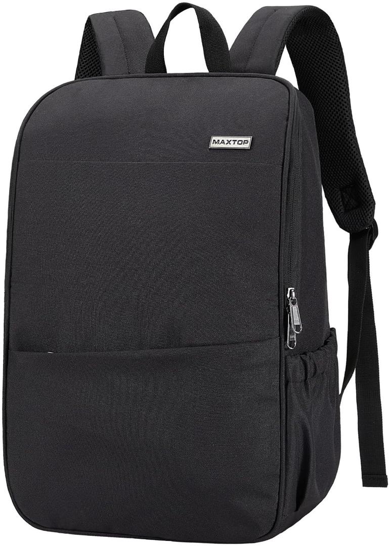 MAXTOP Deep Storage Laptop Backpack Business Anti-theft Backpacks[Water Resistant] College Computer Bookbag Fits 15 Inch Laptop Black