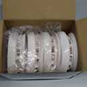 Smoke Detector Carbon Monoxide Detector Combo 10 Year Battery 2 in 1 Smoke Detector, LED Warning Light Indicators, White, 4 Pack