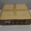 12 Pack XXX-Large Modular Clear Plastic Stackable Shoe Storage Organizer for Closet, Space Saving Versatile Sneaker Shoe Rack Containers Bins Holders, Portable Closet Organizers and Storage, Black