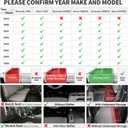 YITAMOTOR Floor Mats for 2019-2026 Chevrolet Silverado/GMC Sierra 1500 & 2020-2026 Chevy Silverado/GMC Sierra 2500HD/3500HD Crew Cab With Underseat Storage Box Bucket Seat, 1st & 2nd Row, Black