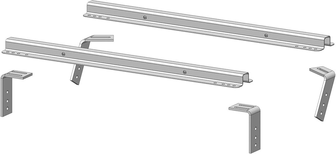 PULLRITE 3340 SuperGlide Universal Mounting Kit - 14K/18K Load Capacity