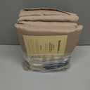 Bedsure Deep Pocket King Sheet Set - Fits Mattresses Up to 21 Inches Thick - 4 Piece GentleSoft Bed Sheets, Moisture Wicking, Soft & Cooling Bedsheet & Pillowcases, Easy & Secure Fit, Brown