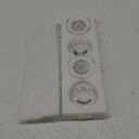 Hewory Glass Taper Candle Holders: 4 PCS Candlestick Holders Clear Short Tapered Candle Holder Set - Candle Stick Holder Decor for Table Centerpiece Wedding Party Advent Christmas Home Decorations