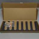 Gym Home Rack 8 Hook Heavy-Duty Wall-mounted Organizer Multi-Purpose Workout Gear Wall Hanger Storage for Resistance Bands Jump Ropes Lifting Belt Fitness Bands Barbells Carabiners Included