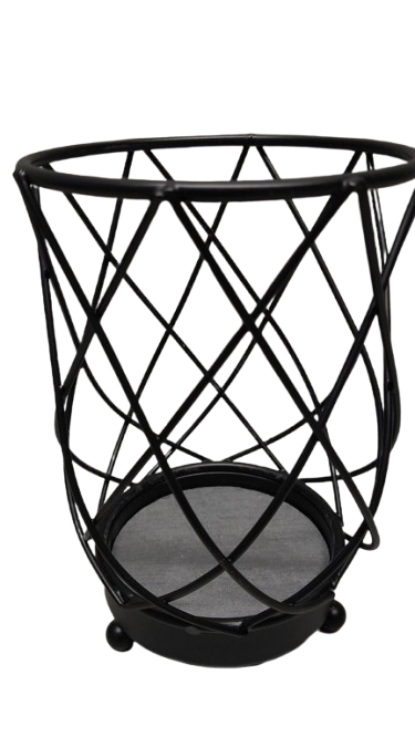 YINMIT K Cup Holder Organizer, Sturdy Coffee Pod Holder Organizer, 35 Kcup Large Capacity Storage Basket for Kitchen Counter and Office Desktop (Circular Grid)