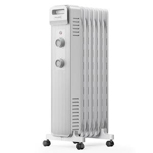 Pelonis Oil Filled Radiator Heater for Large Space, 2025 Upgraded, Space Heaters with 1500W Quiet Warmth Radiant Heater, 3 Heating Modes, Overheat & Tip-Over Protection, Adjustable Thermostat, White