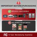 2 X ACT-31B Megacode Linear Garage Door Opener Remote LD033 LD050 LS050