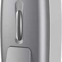 Soap Dispenser Wall Mount 28oz Commercial Hand Soap Dispenser for Bathroom Liquid Gel Hand Sanitizer Dispenser No Drilling Silver