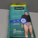 Depend Fresh Protection Adult Diapers, Incontinence Underwear for Men, Disposable, Maximum, Extra Large, Grey, 26 Count