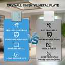 24”x 36” Metal Wall Access Panel for Drywall, Heavy-Duty Aluminum Alloy Access Door, Paintable Wall Access Hatch with Lock & Handle, Ideal for Plumbing, Attic, Basement and Commercial Inspection, Aluminum Access Panel