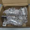 Bimini Top Hardware, Deck Hinge with Quick Release Pin, Eye End Cap, 316 Stainless Steel (2 Pair) (7/8 INCH)