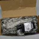 LitHome 10 x 10FT Net Lights Outdoor, 8 Modes Gazebo Net Lights Waterproof, 200 LED Christmas Mesh Light with Timer, Warm White Mesh Light Connectable Plug in for Bushes, Patio, Pergolas, Garden Decor