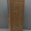 Dumos 24inch Space Heaters for Indoor Use, Portable Heater with 3 Light Colors, Adjustable Thermostat with Remote, Tip-over Protection Up to 95F, 60Oscillation (Black)