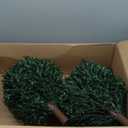 Artificial Boxwood Ball Bush 27" Tree UV Resistance Rated with Spike. Easy to Push in The Ground.Plant Looks Great in a Planter Anywhere. Indoor/Outdoor Decor 2 Pack