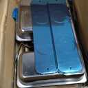 9Qt Chafing Dishes for Buffet, 4 Pack Silver 304 Stainless Steel Chafing Dish Sets, Food Warmers for Parties,Complete Buffet Servers and Warmers with Multiple Size Pans to Keep Food Warm