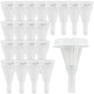 20 Silicone Condom Catheters, Self-Sealing Set, Gel Extended Adhesive Condom External Catheters, Day and Night Use, Quick and Easy Drainage, No Backflow, No Leakage + Sticky (+Sticky/25mm/0.98inch)