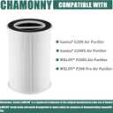 P200S/G200S Filter Replcement, Compatible with G200S/G200 and P200S/P200 Pro Air Purifier, 2 Pack