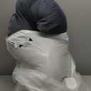 ALLOPERA Pregnancy Pillow, Full Body 57 Inch Maternity Pillow with Removable Washable Cover - Sleep Support for Legs, Back, Neck, Shoulder, HIPS, Belly for Pregnant Women, Black Grey Velvet Cover