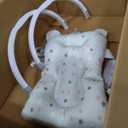 Foldable Baby Bathtub with Drain, Gray