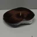 Matriarchs Hair Toppers For Women Real Human Hair,12inch Wispy Clip In Bangs Toppers Hair Pieces For Women With Thinning Crown, 3603D Cover Realistic Scalp Line Hairpieces (Chestnut Brown)