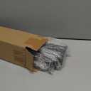 Goovilla Shelf Bracket, Heavy Duty Floating Shelf Brackets 12 inch Long, 6 Pack Brackets for Shelves, Black Coated Metal Wall Shelf Support Brackets with 1/5 Inch Thick and 160 lb. Load Capacity