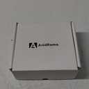 Asidrama 1 Pack Passage Gold Door Handles, Door Lever with Door Knobs Indoor for Bedroom or Bathroom, Heavy Duty Brushed Gold Door Handles Interior with Locks for Left Right Sided Doors