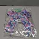 2 x LUV HER Disney Stitch Hair Bows For Girls - One Large Printed Hair Bow Featuring your Favorite Stitch Characters - Alligator Clip - Large Bows for Daily Styling or Special Occasions, Ages 3+