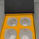 KANARS Old Fashioned Whiskey Glasses with Luxury Box - 10 Oz Rocks Barware For Scotch, Bourbon, Liquor and Cocktail Drinks - Set of 4 - Men Gift